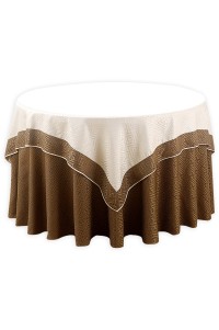 Customized double-layer hotel table cover design Jacquard hotel table cover waterproof and anti-fouling table cover special shop round table 1 meter 1.2 meters 1.3 meters, 1,4 meters 1.5 meters 1.6 meters 1.8 meters, 2.0 meters, 2.2 meters, 2.4 meters, 2. 45 degree